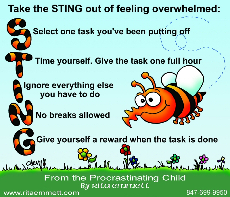 How to not procrastinating homework get